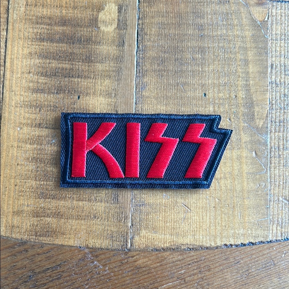 KISS Red and Black Patch